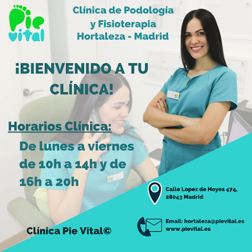 Clínica Pie Vital Madrid - Podólogos expertos